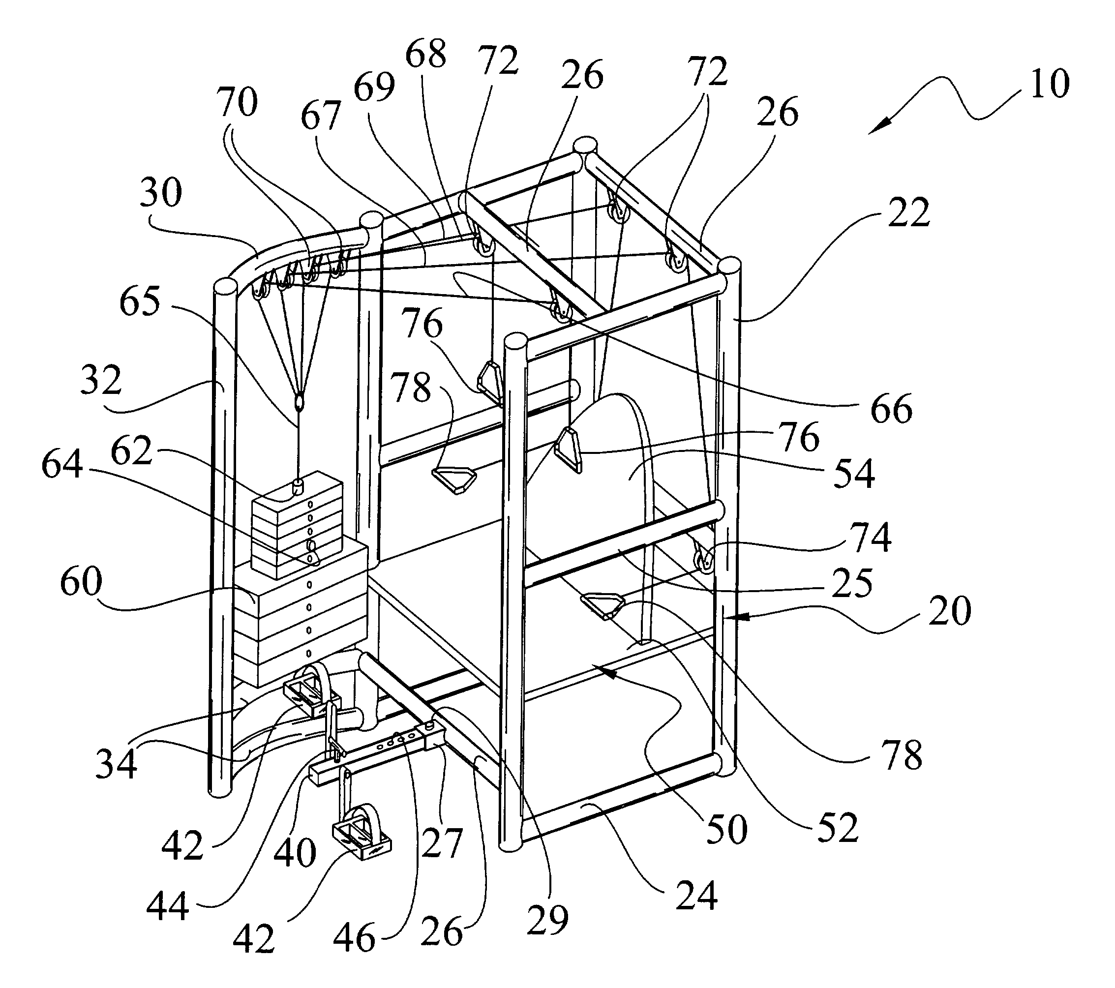 Resistive exercise system