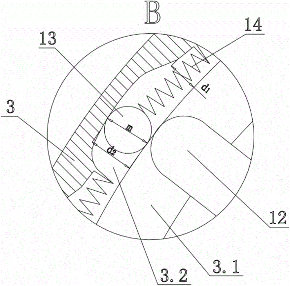 Suspended two-side sound production speaker