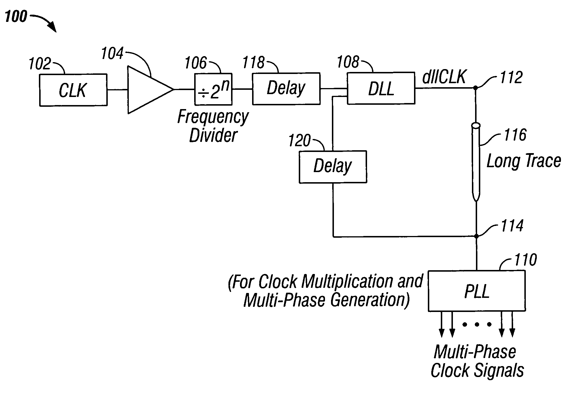 Clock signal distribution with reduced parasitic loading effects