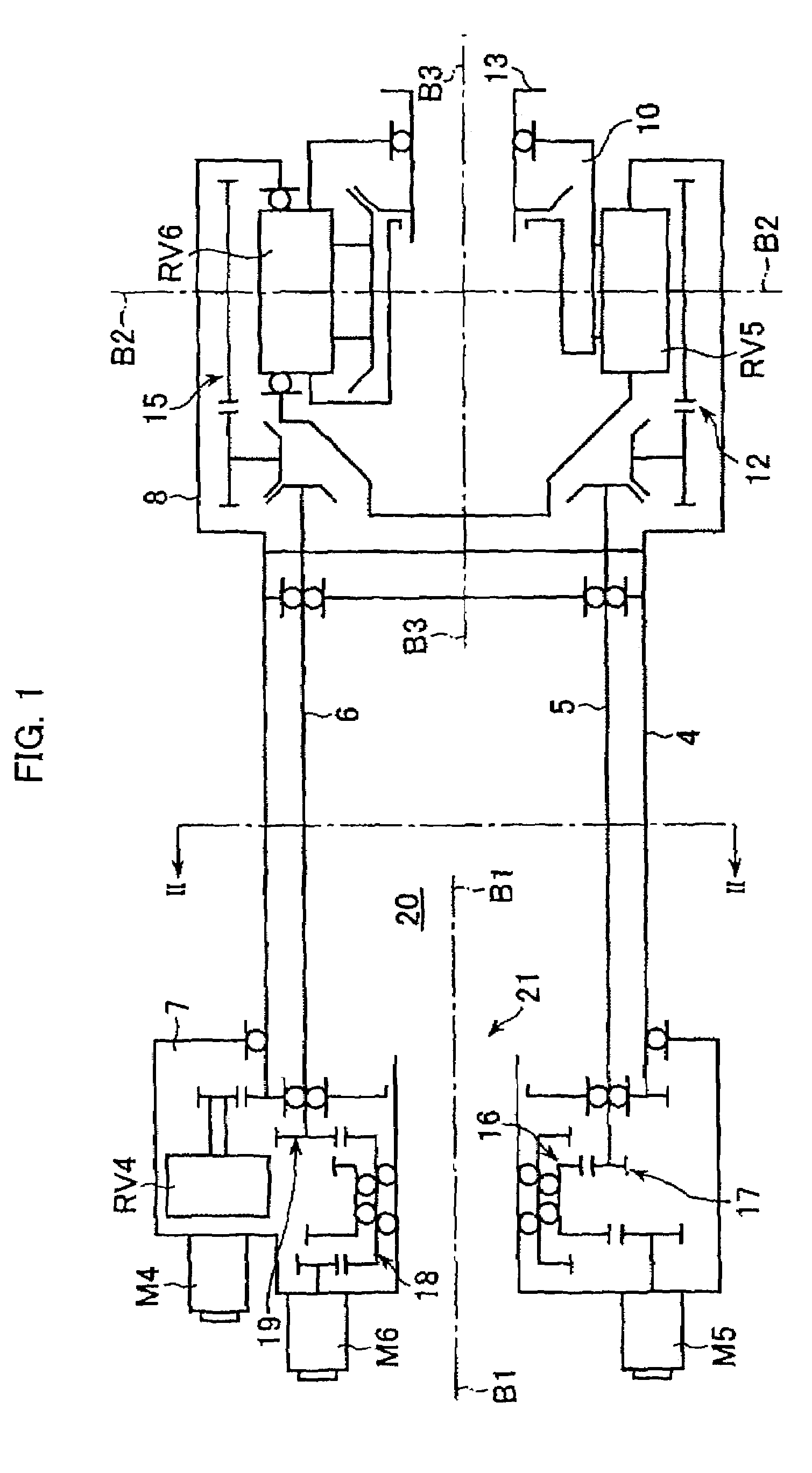 Wrist driving mechanism for robot