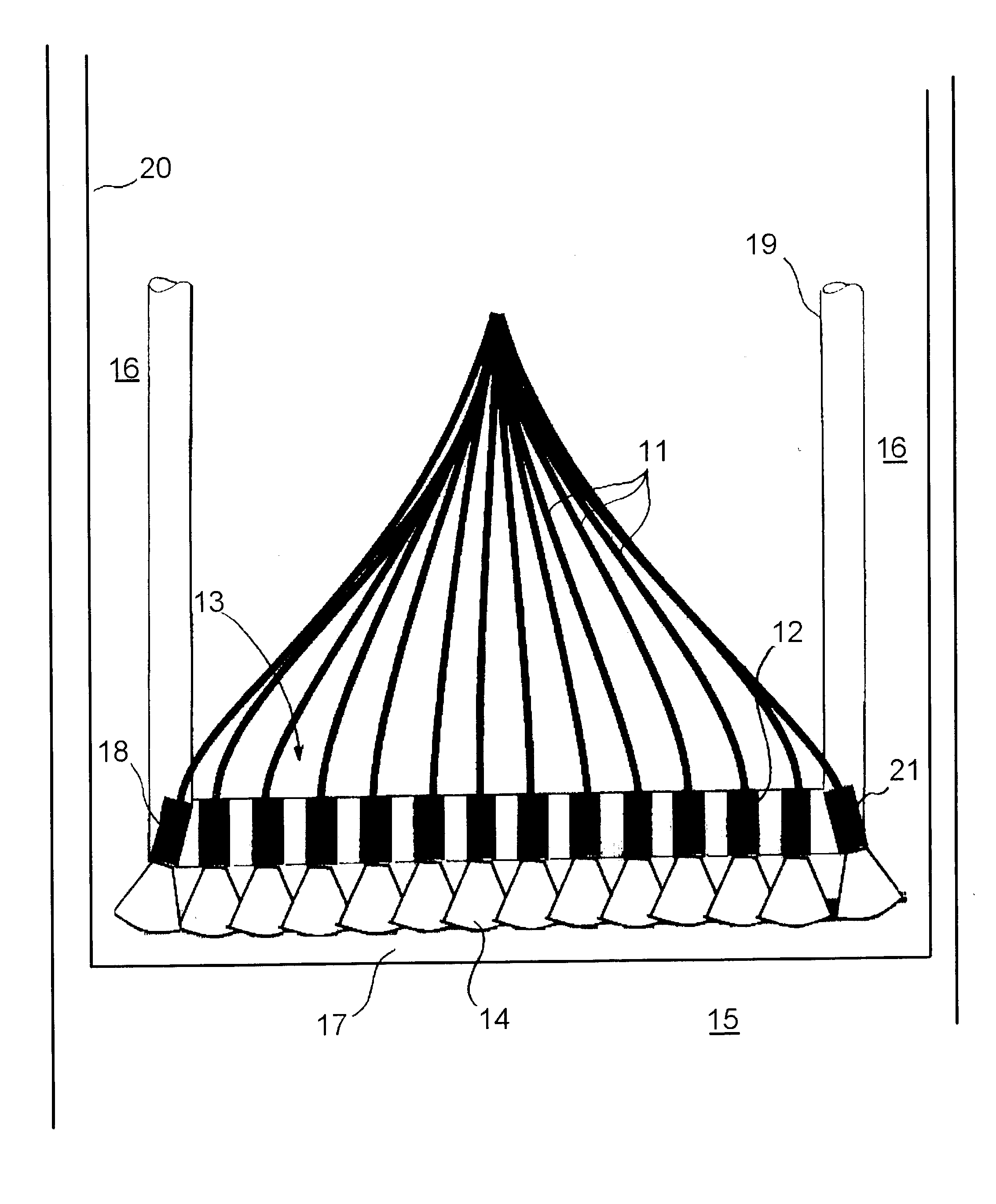 Downhole lens assembly for use with high power lasers for earth boring