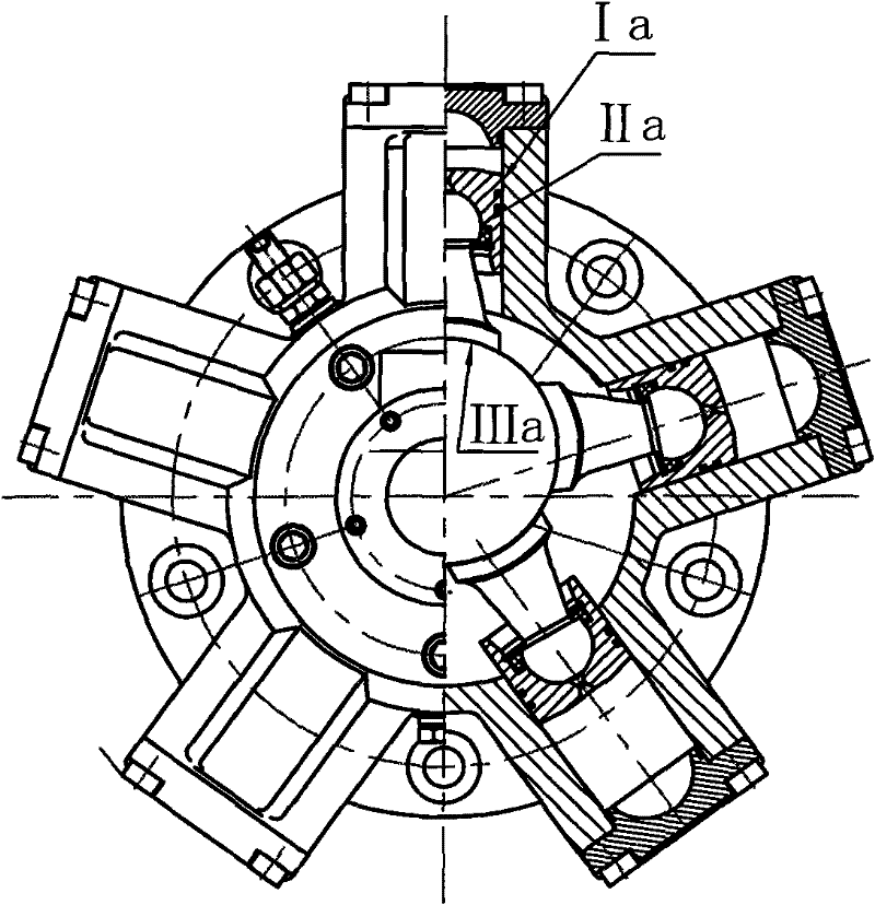 Hydraulic motor provided with friction pair with nanometer graphite layer and method for processing nanometer graphite layer