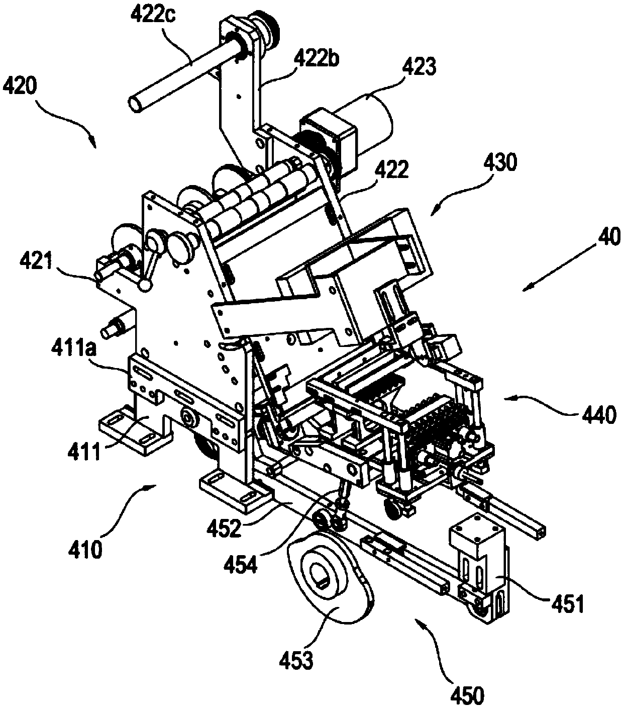 Full-automatic pen refill marking detection machine