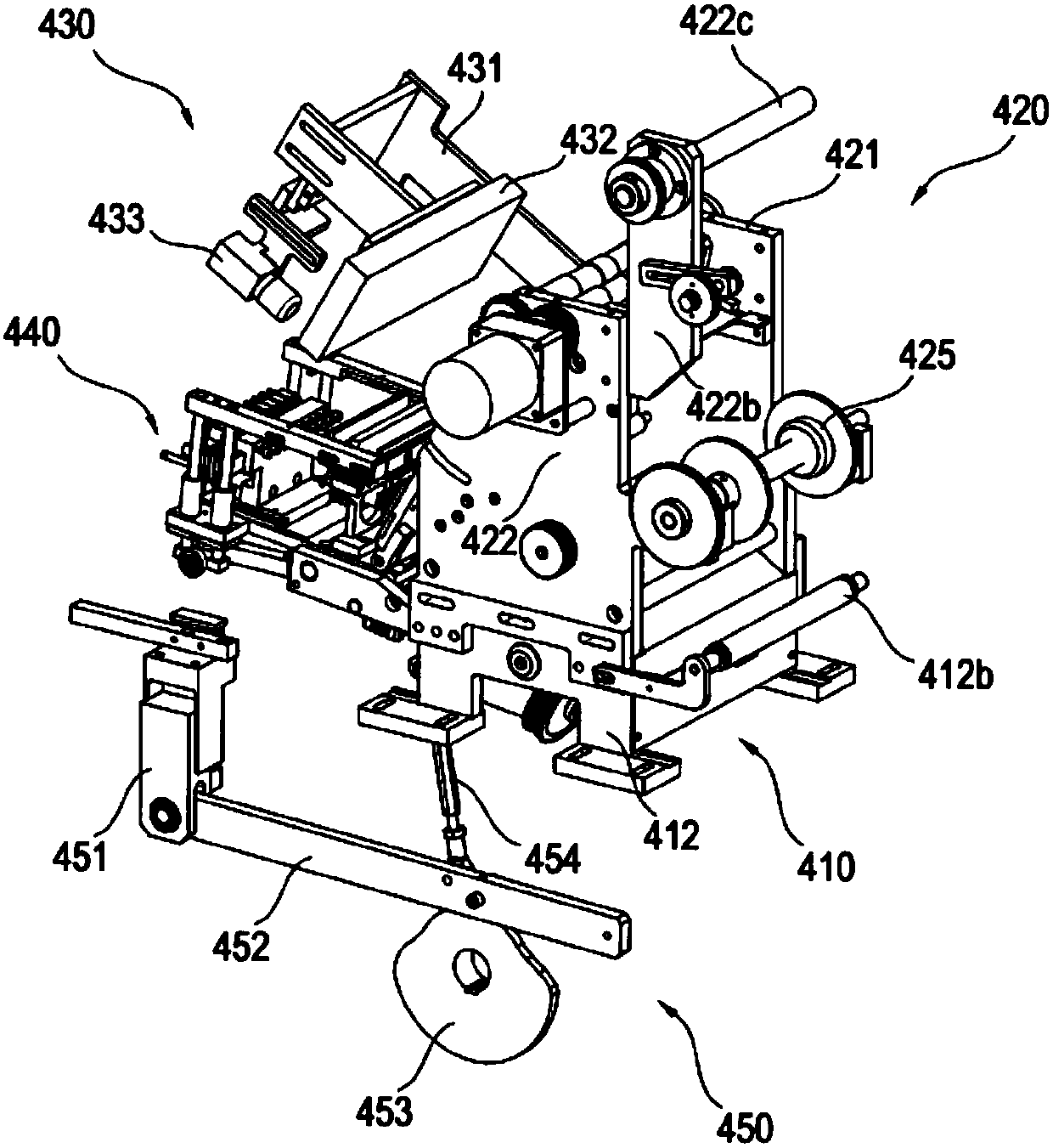 Full-automatic pen refill marking detection machine