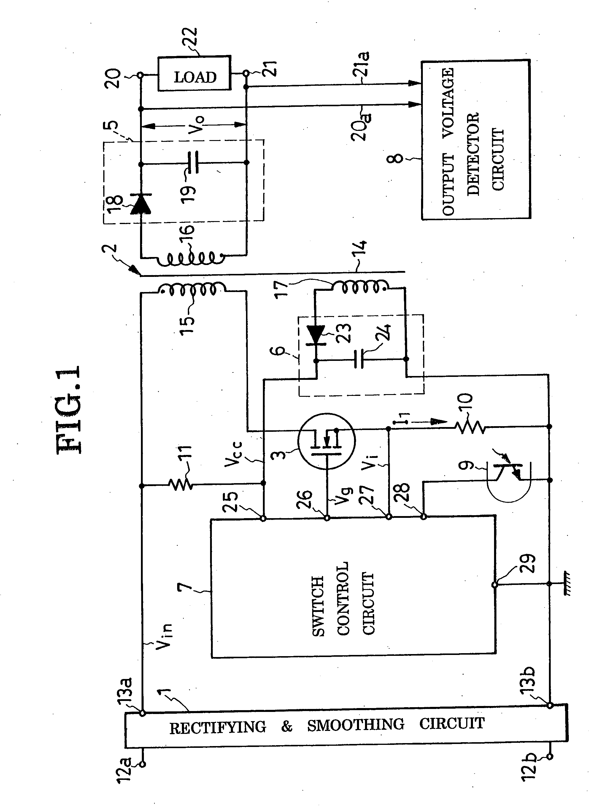 Switching dc power supply