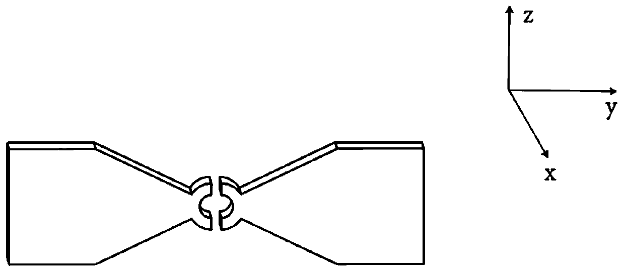 High-temperature optical fiber micromachining device capable of being opened and closed