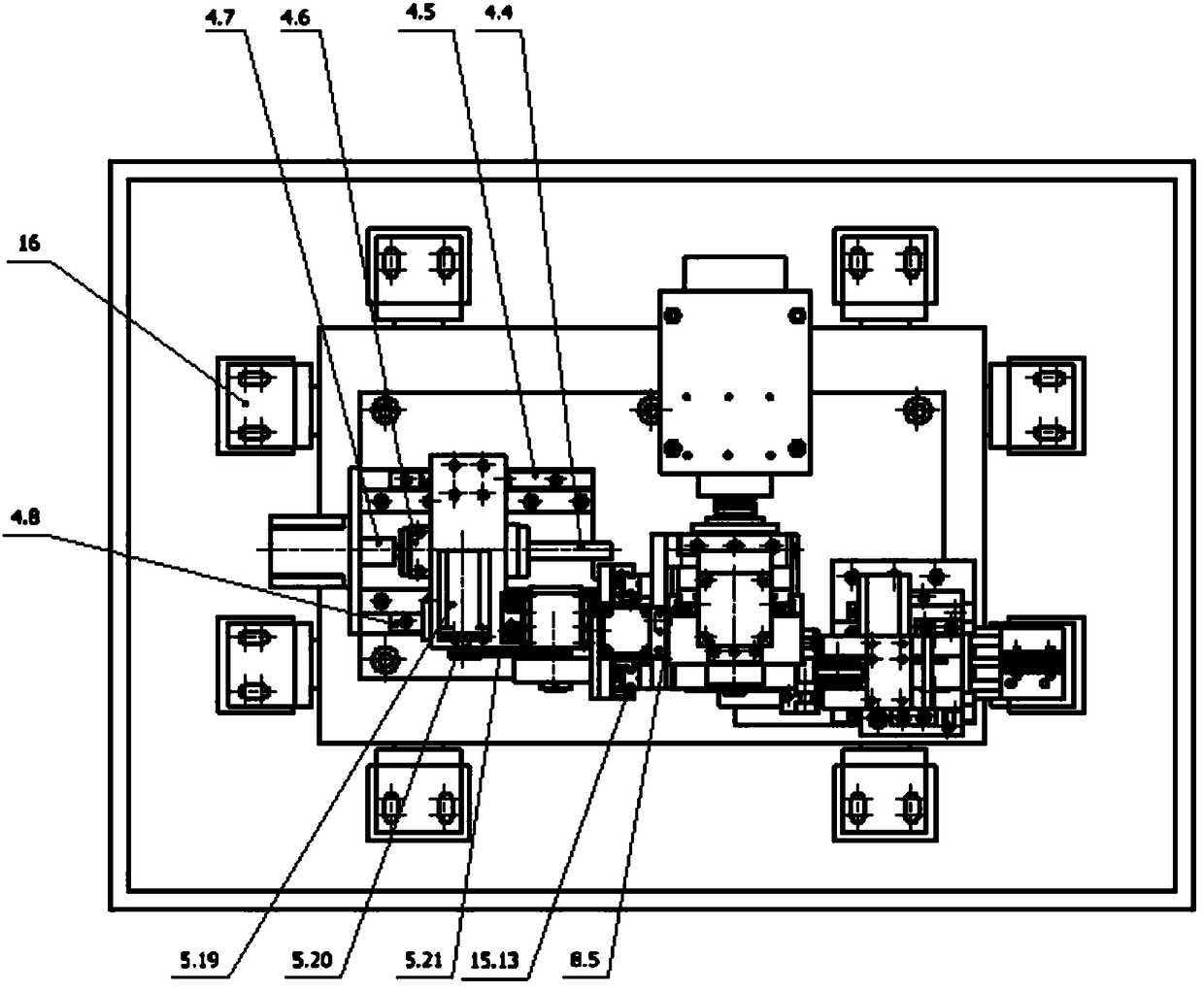 Application method of automatic grinding machine used for grinding small roller and provided with patching sharpening grinding wheel