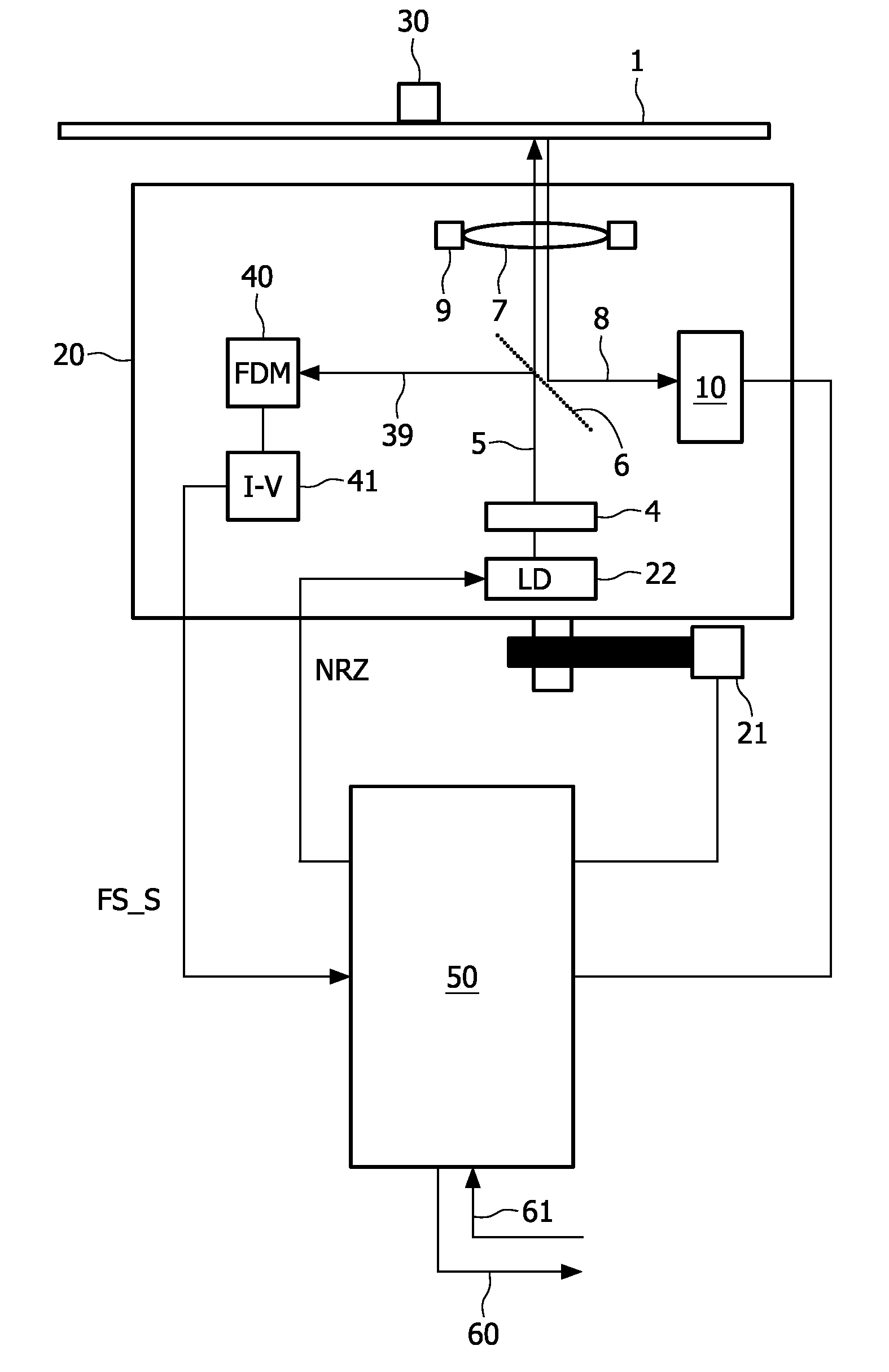 Optical drive with improved laser power control (LPC)