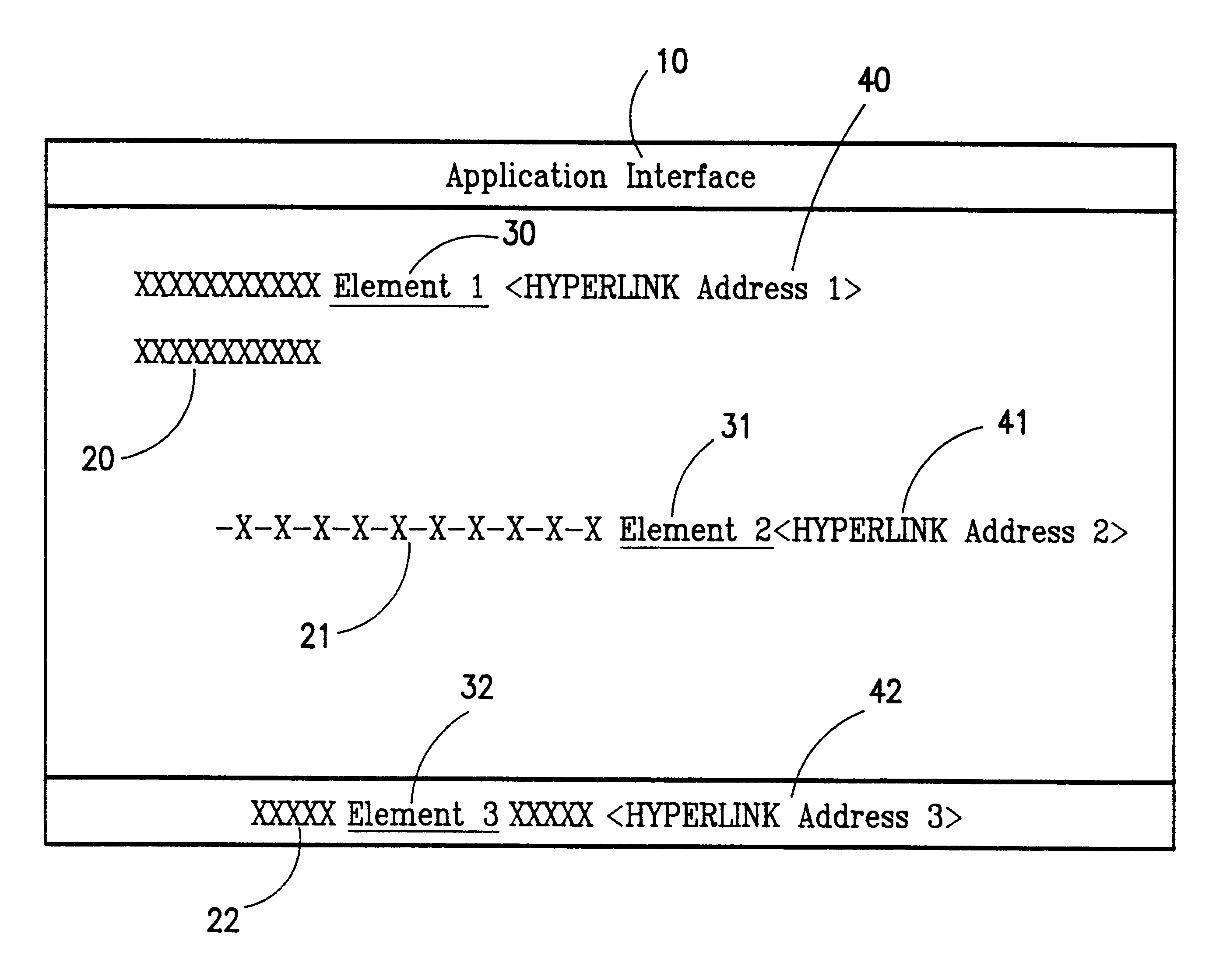 Pop-up definitions with hyperlinked terms within a non-internet and non-specifically-designed-for-help program