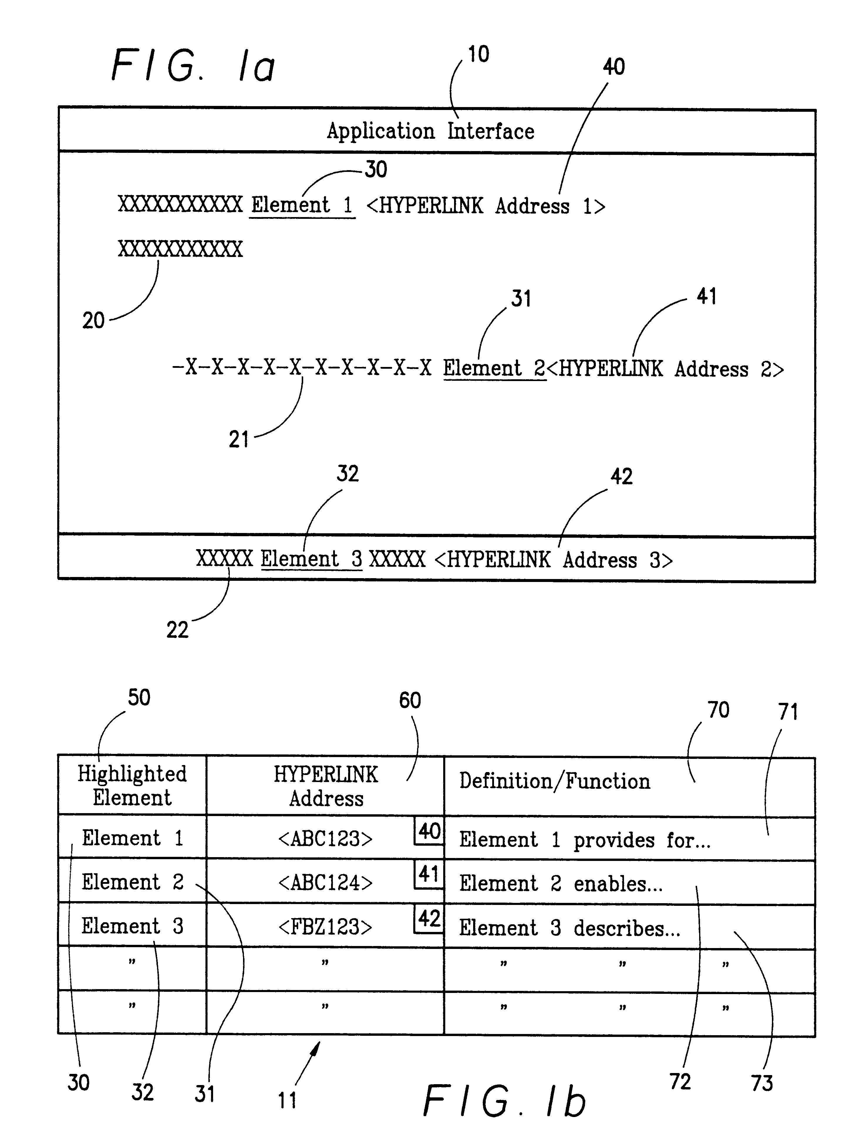 Pop-up definitions with hyperlinked terms within a non-internet and non-specifically-designed-for-help program