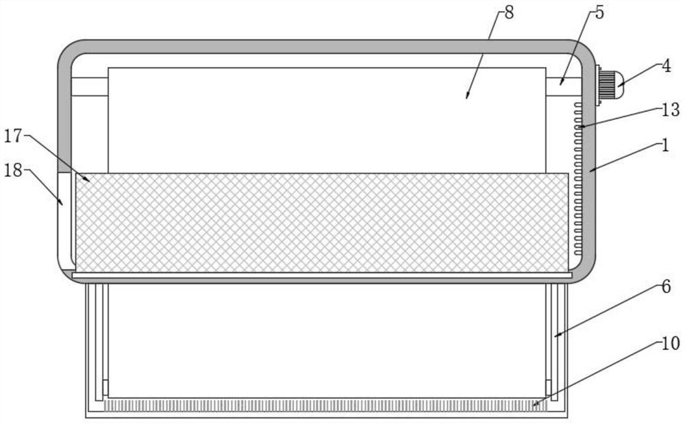 Filter screen anti-blocking automatic detection air conditioner