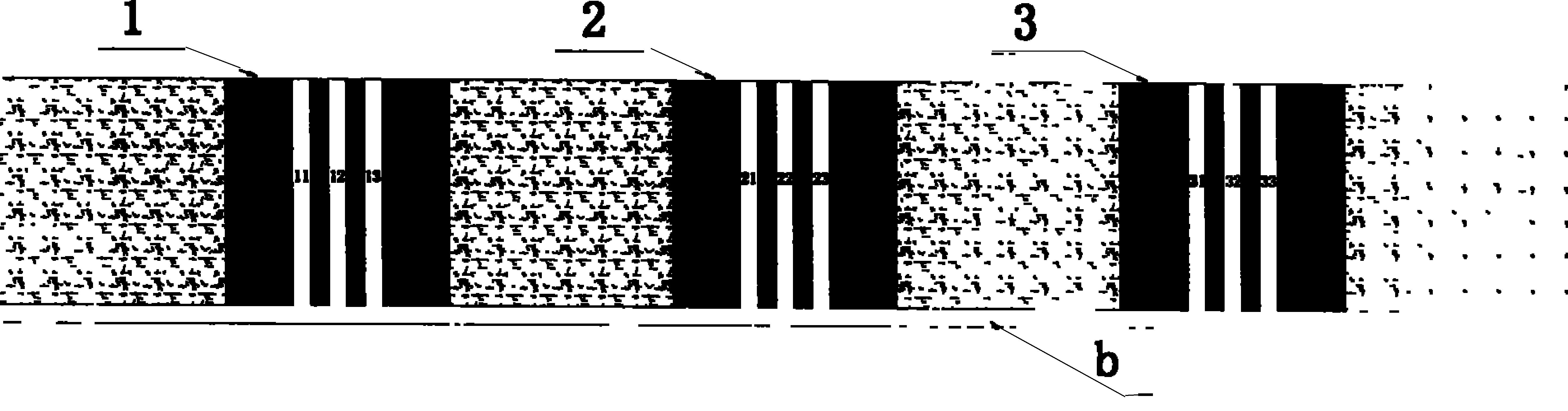 Mining method for replacement of banded coal under building by waste rock