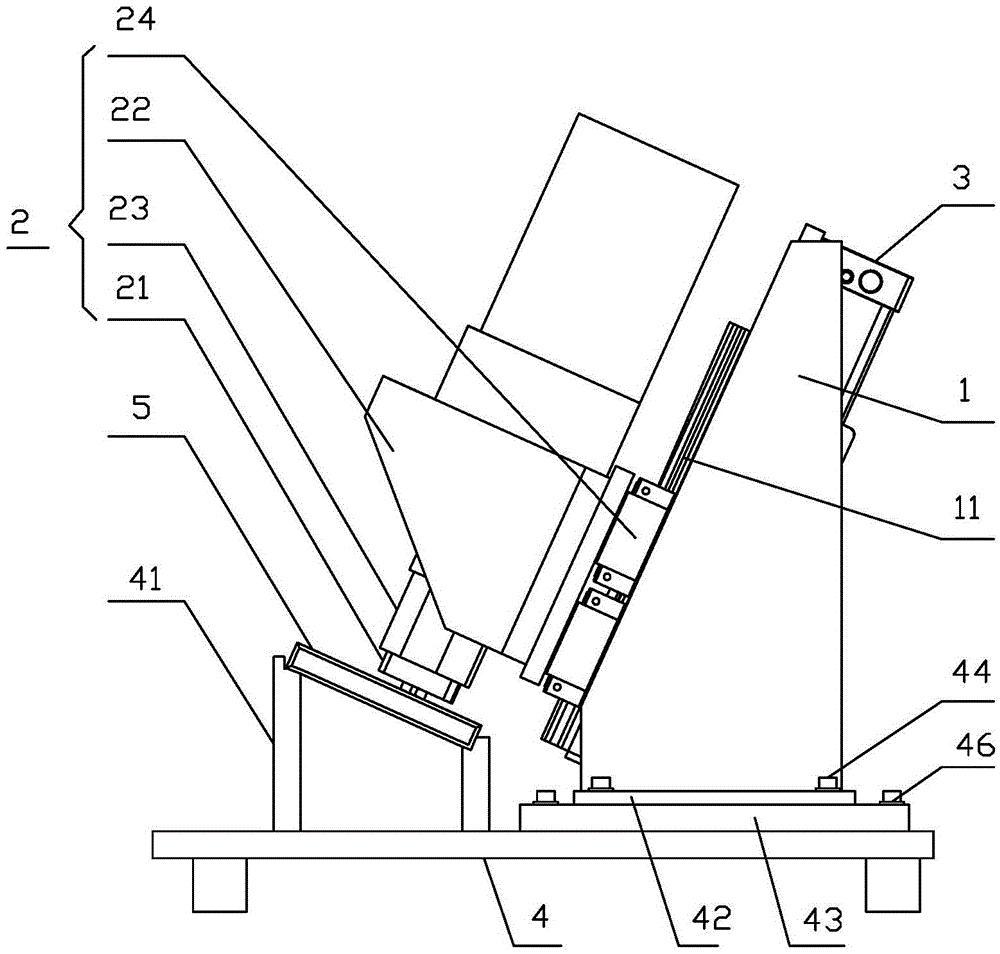 Automobile interior parts processing device