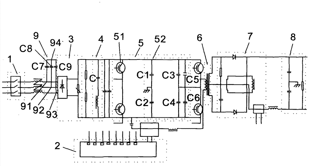 Inverter welding machine