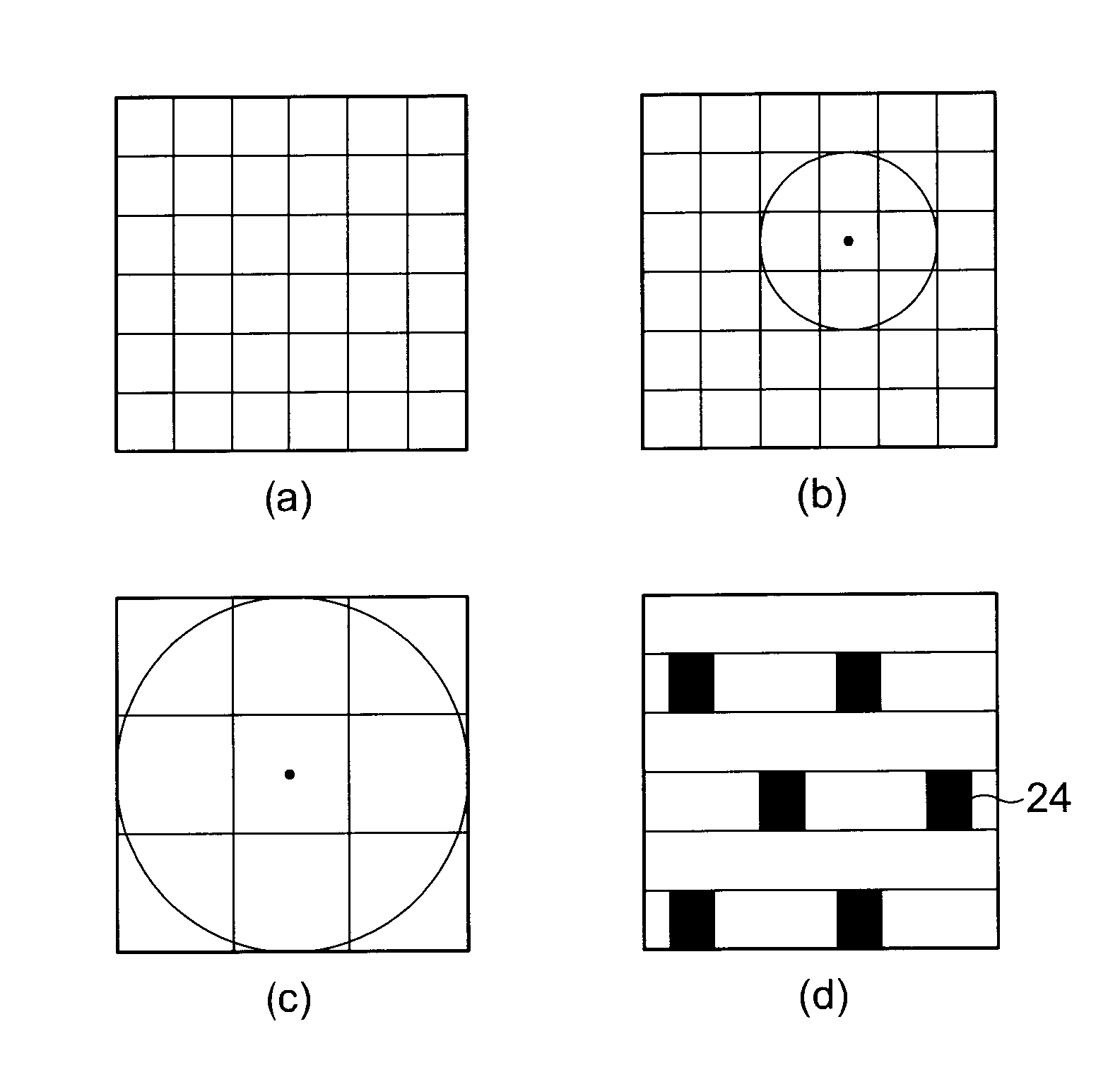 Spatially aware drive strength dependent die size independent combinatorial spare cell insertion manner and related system and method