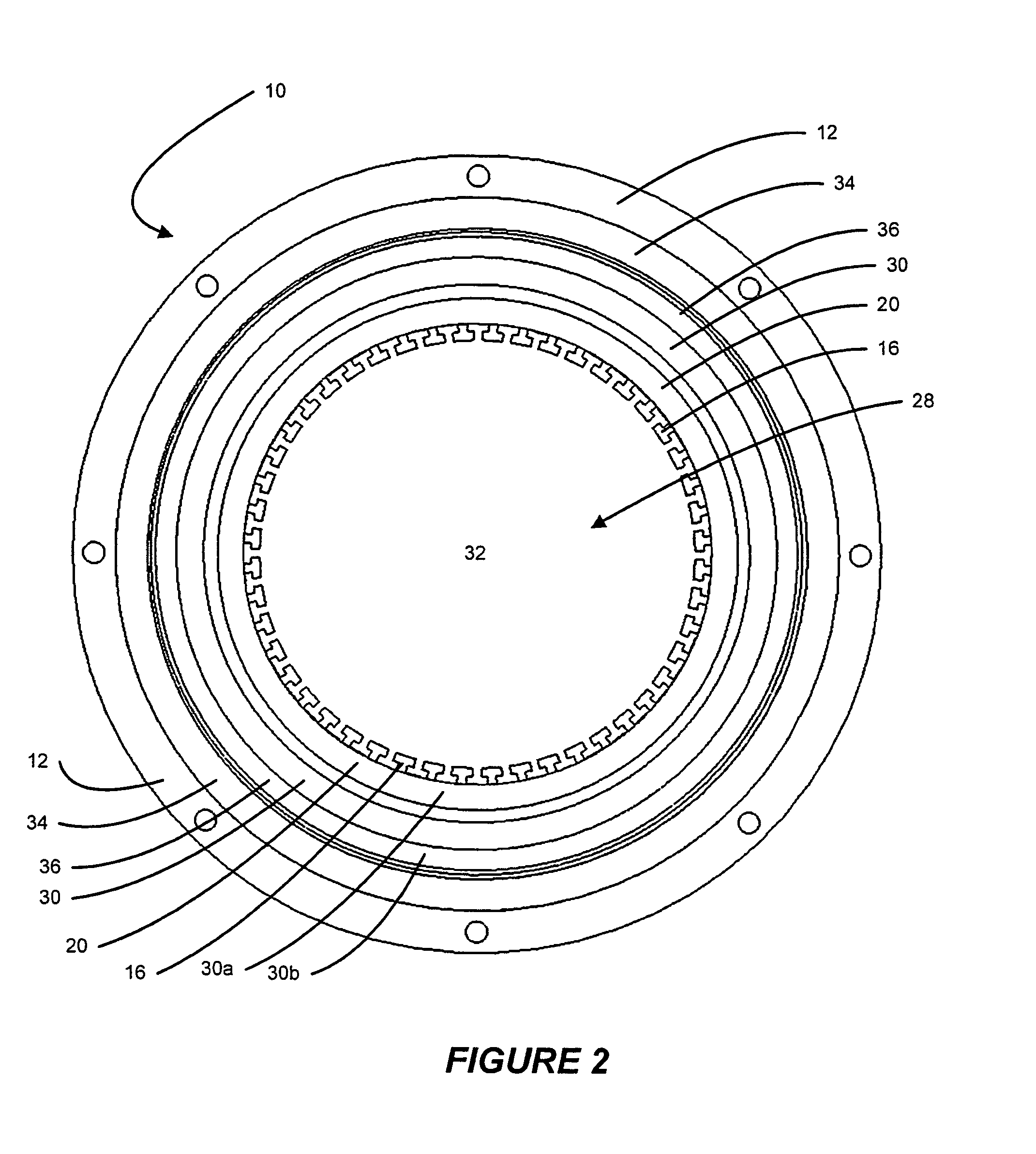 Method and apparatus for heat removal from electric motor winding end-turns