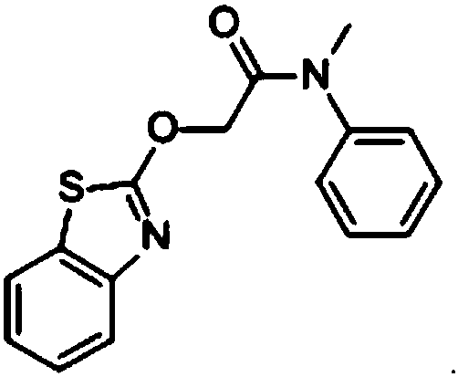 Weeding composition containing glufosinate-ammonium and mefenacet and application of weeding composition