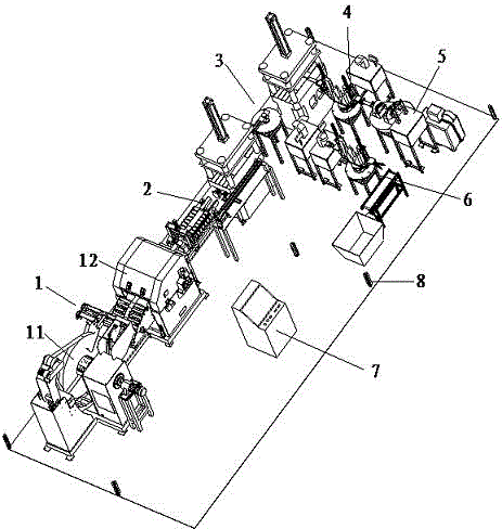 Stamping-welding line