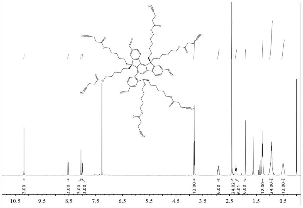 A kind of two-dimensional polymer brush and its crystal and preparation method