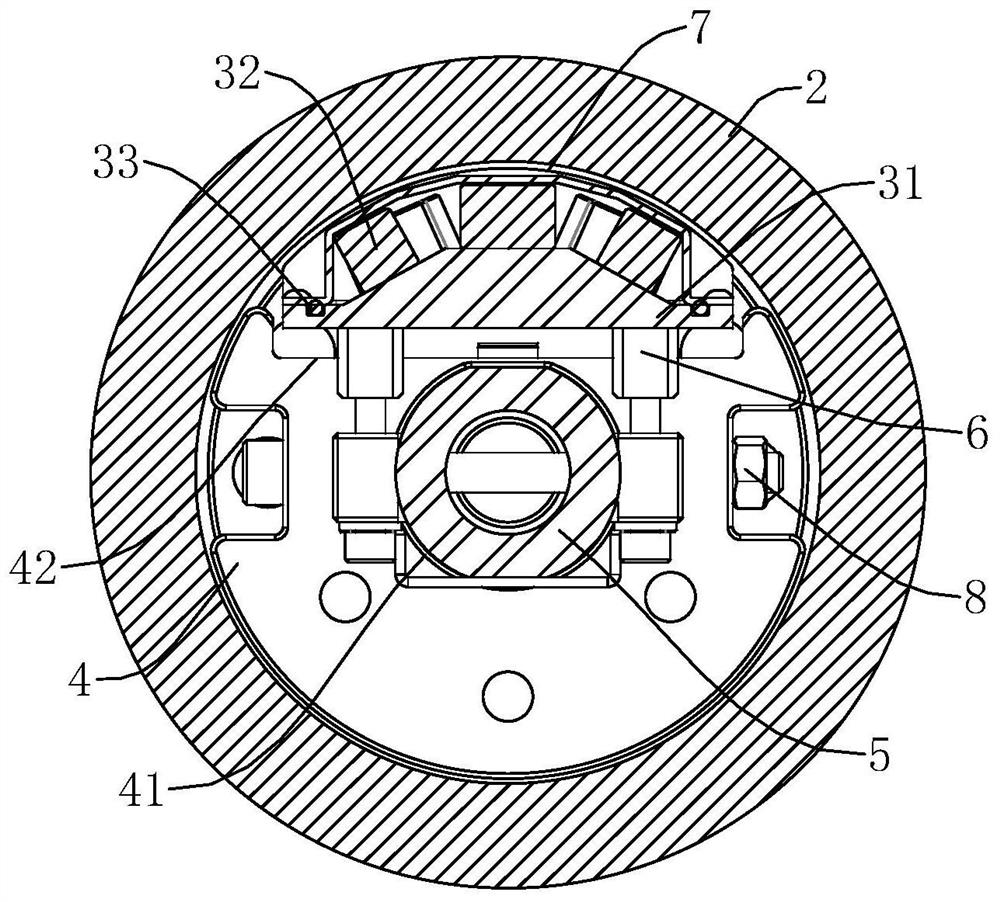 Magnetron tube for carrying out magnetron sputtering