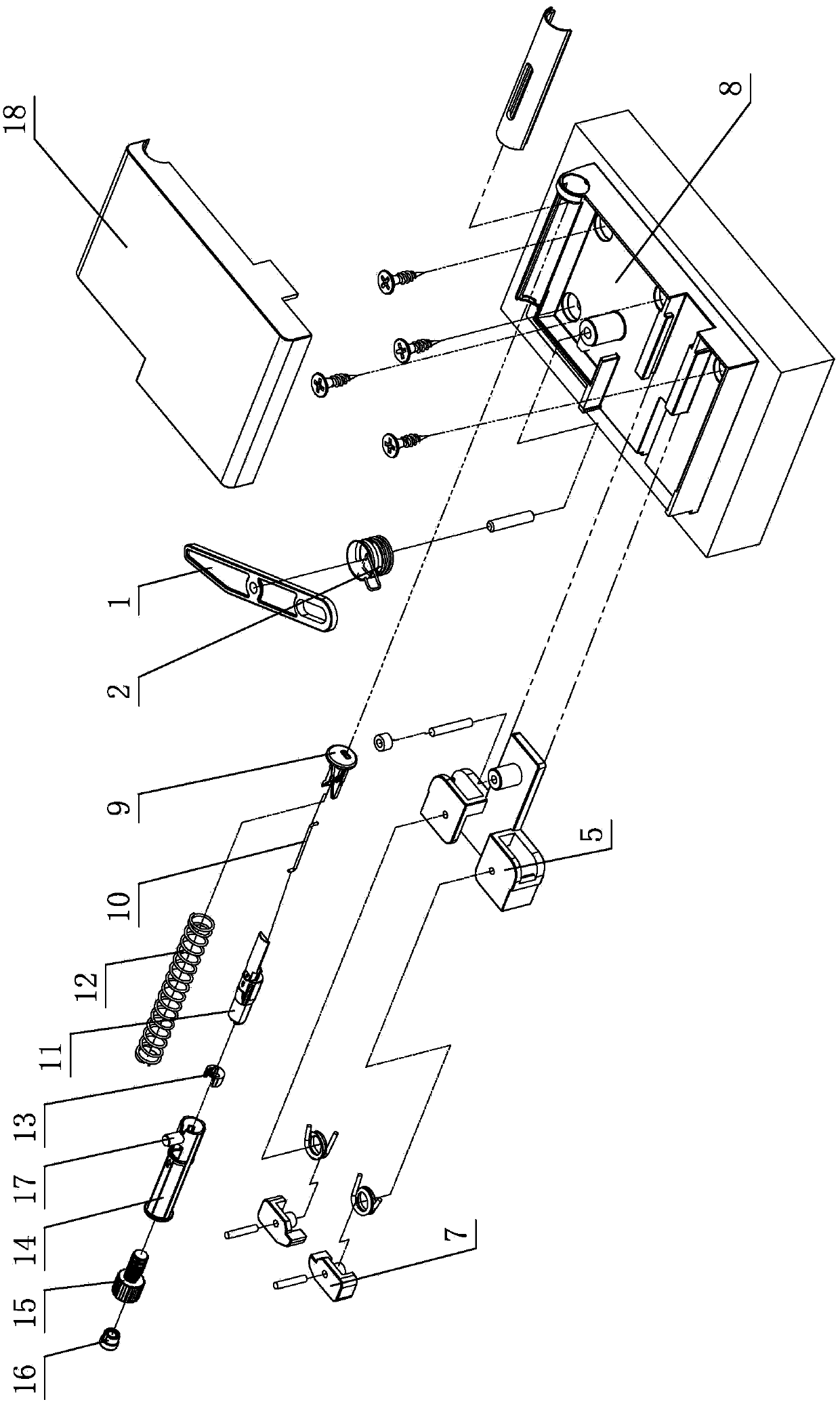 Automatic reset switch system for furniture