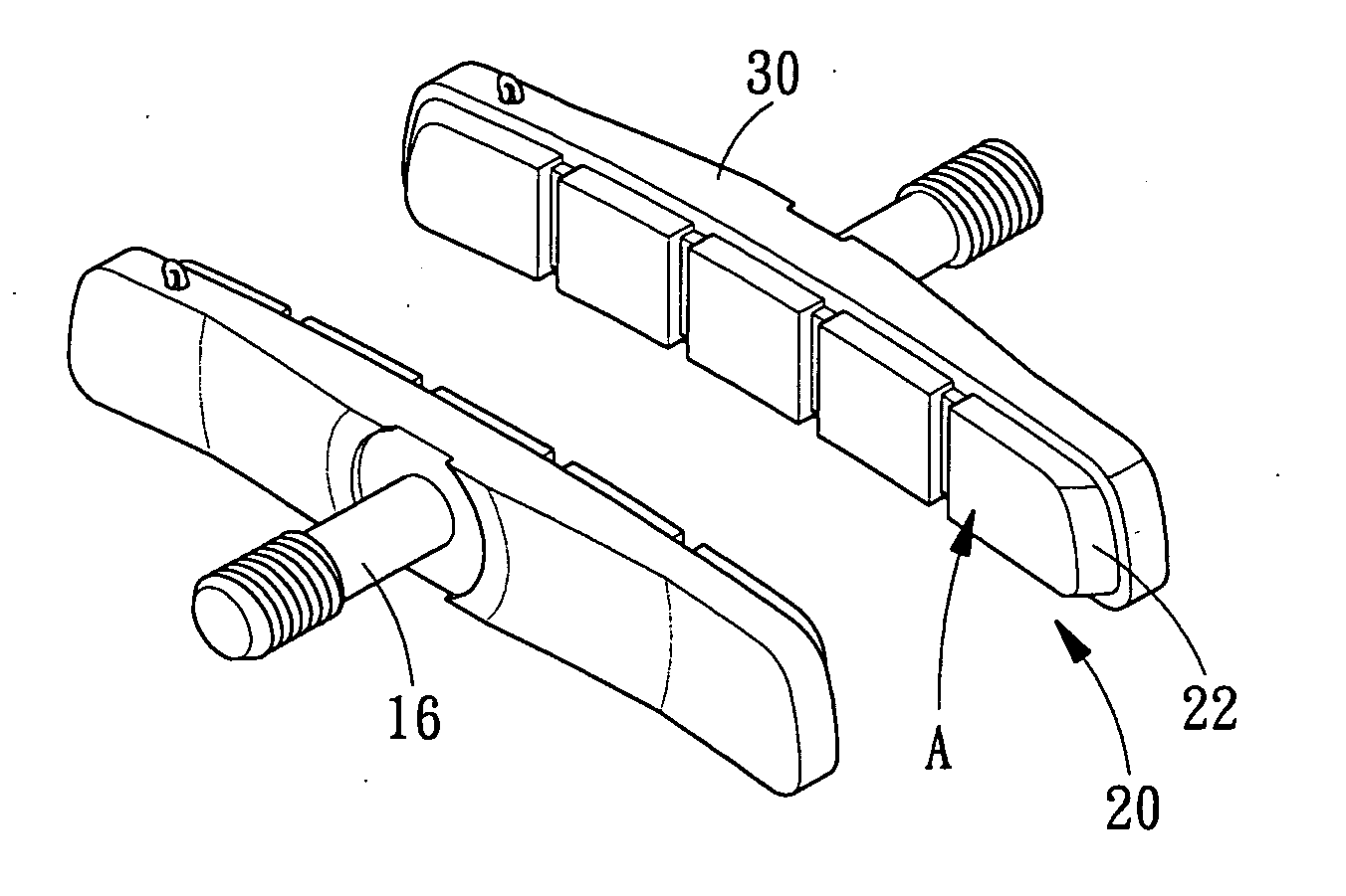 Bicycle brake shoe