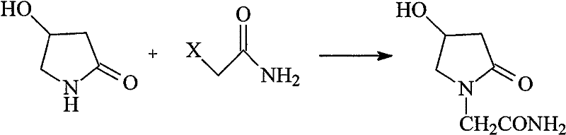 Preparation method of Oxiracetam