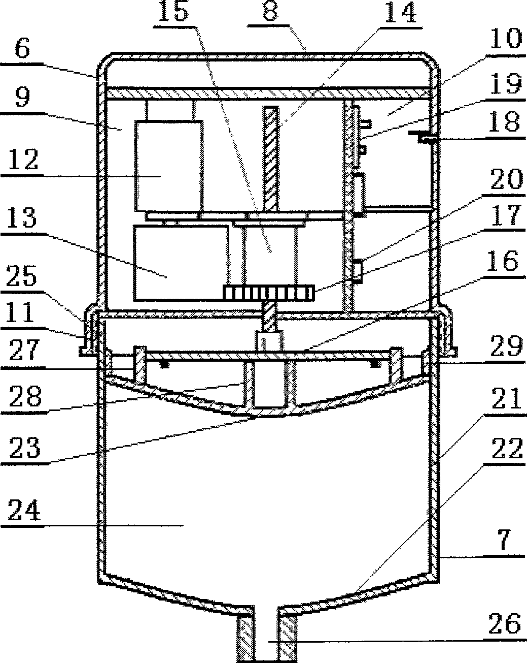 Distributed automatic lubricating system