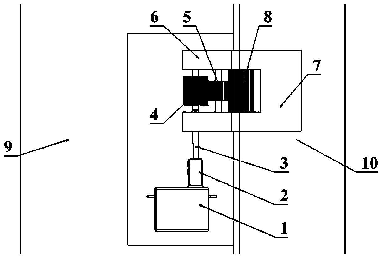 Embedded unmanned aerial vehicle steering surface control device