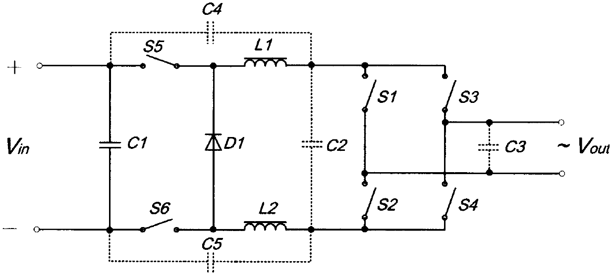 High-efficiency inverter topology