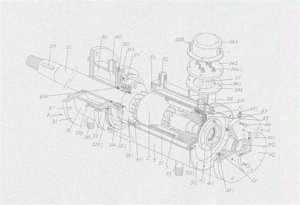 High-temperature-resistant motor