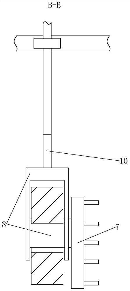 Road curb laying device for road construction