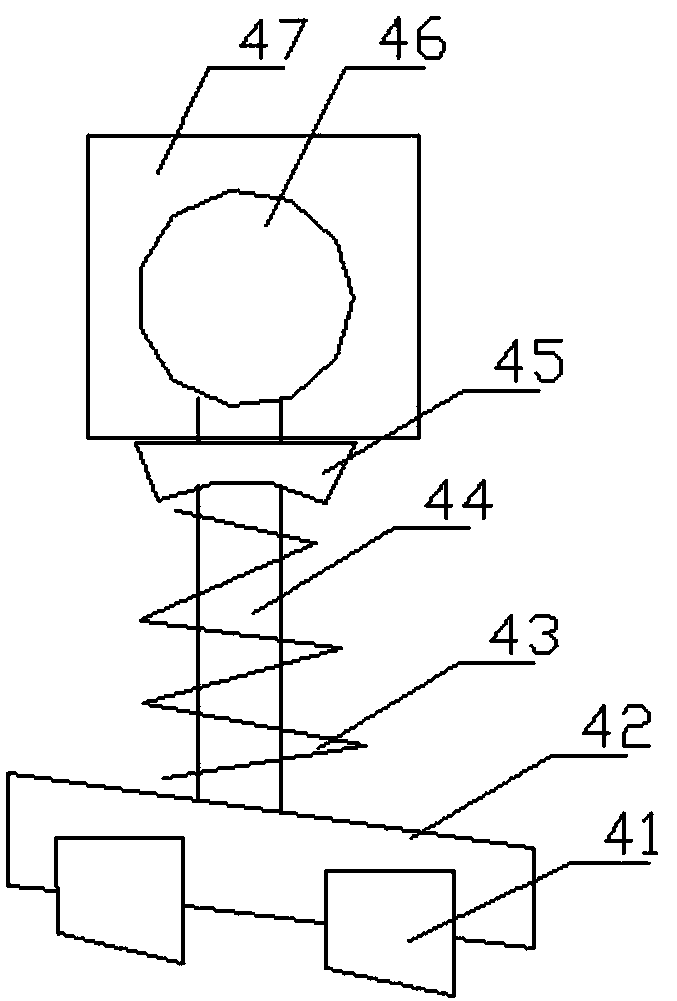 Workpiece fixing device for cutting machine