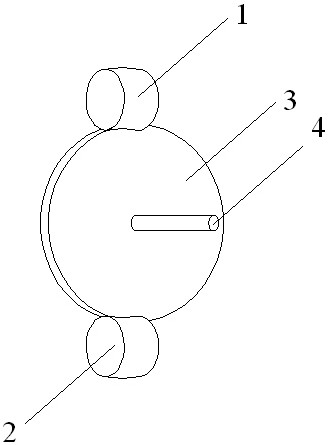 Rotary engine with variable speed driven piston