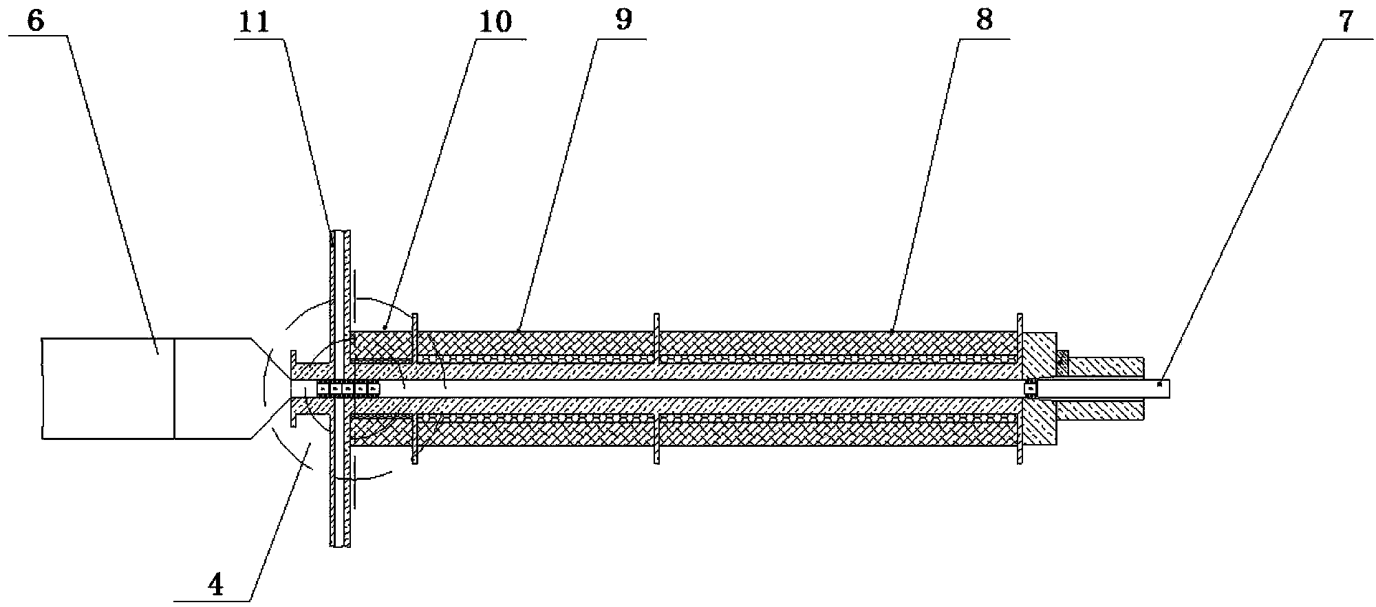 Thermomagnetic treatment device and method for magneto-resistive elements of spin valves