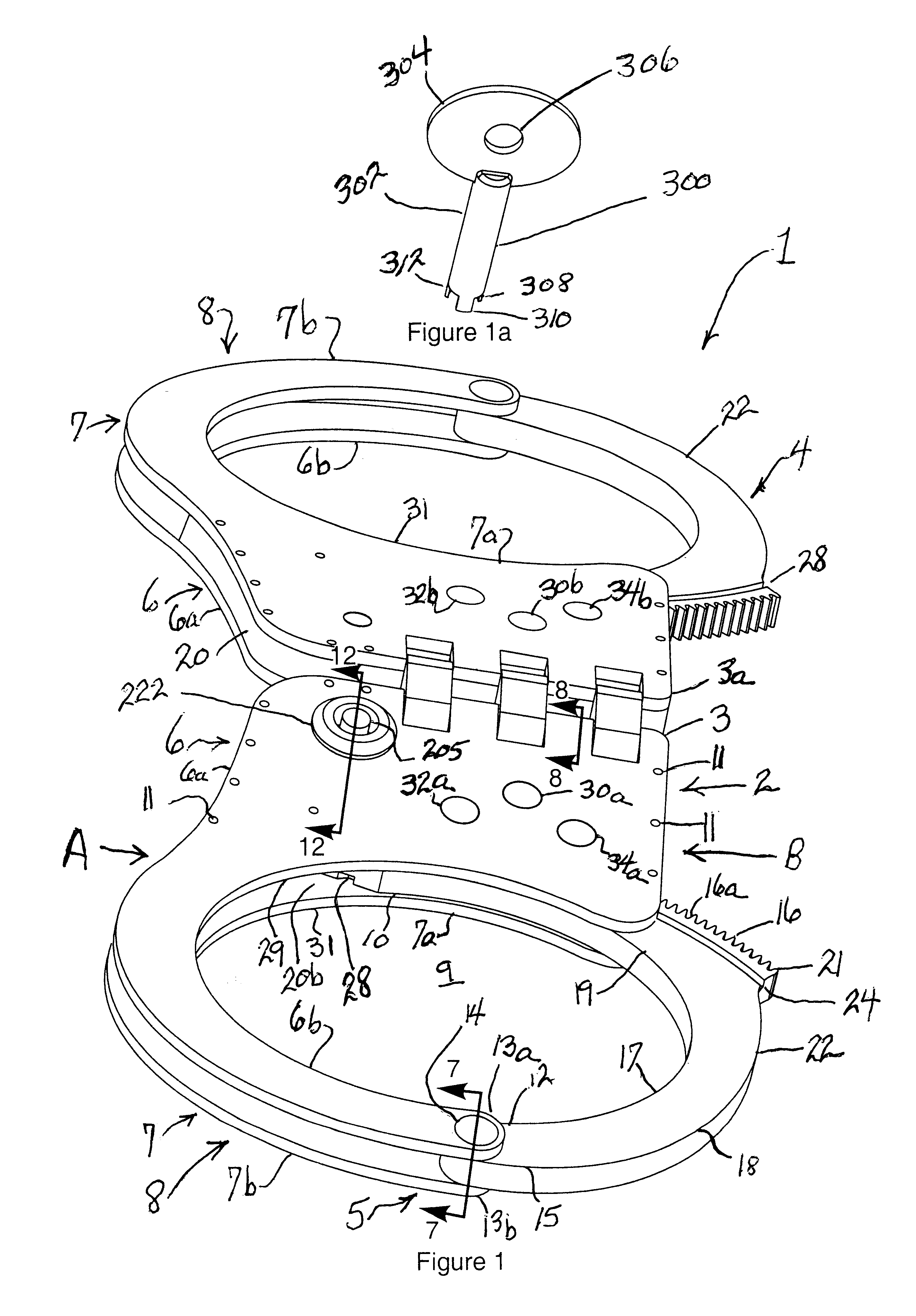 Operating and locking mechanisms for handcuffs