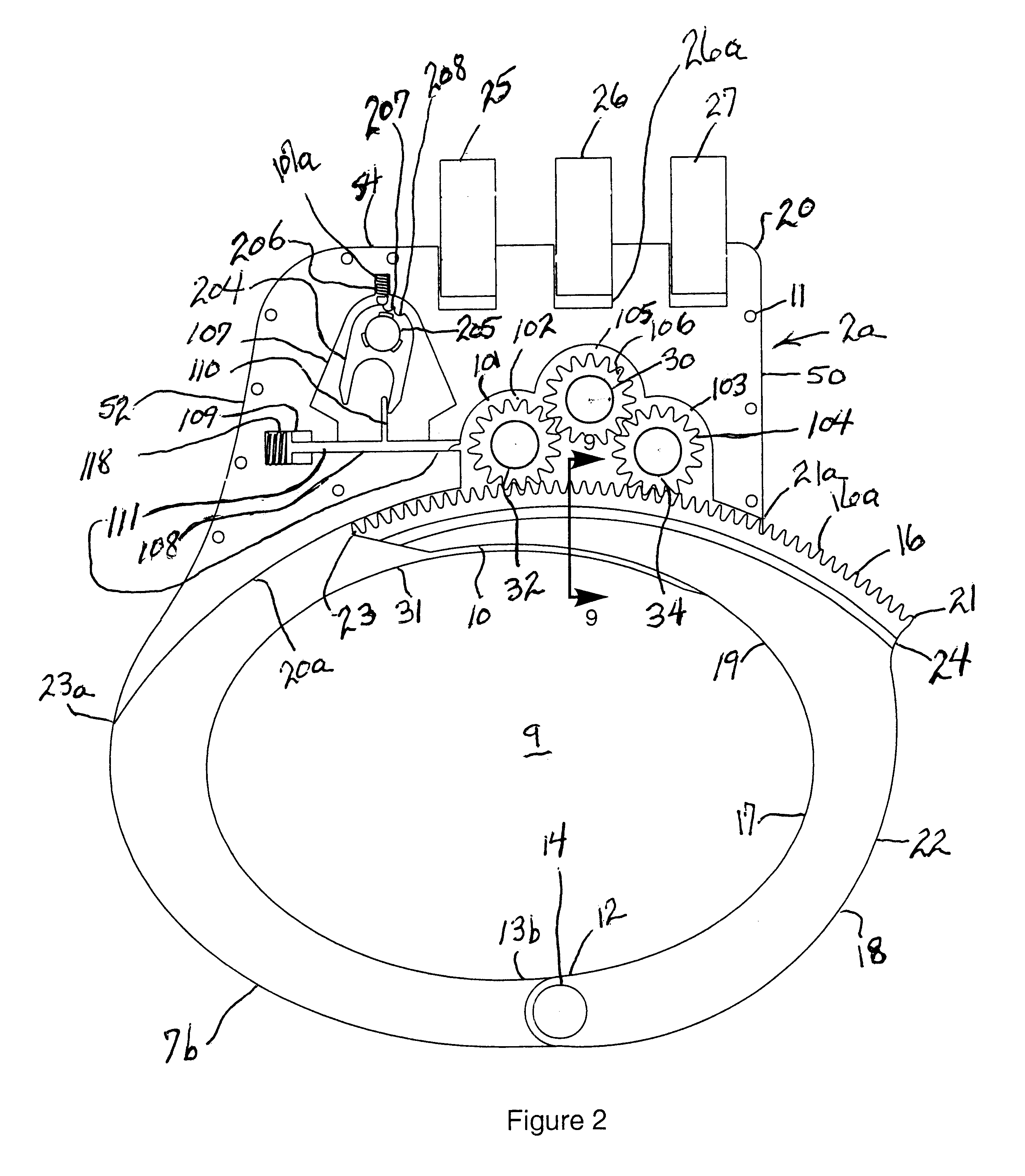 Operating and locking mechanisms for handcuffs