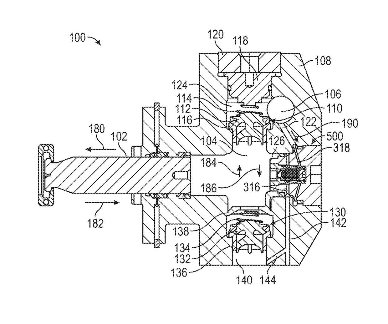 Over pressure relief system for fluid ends