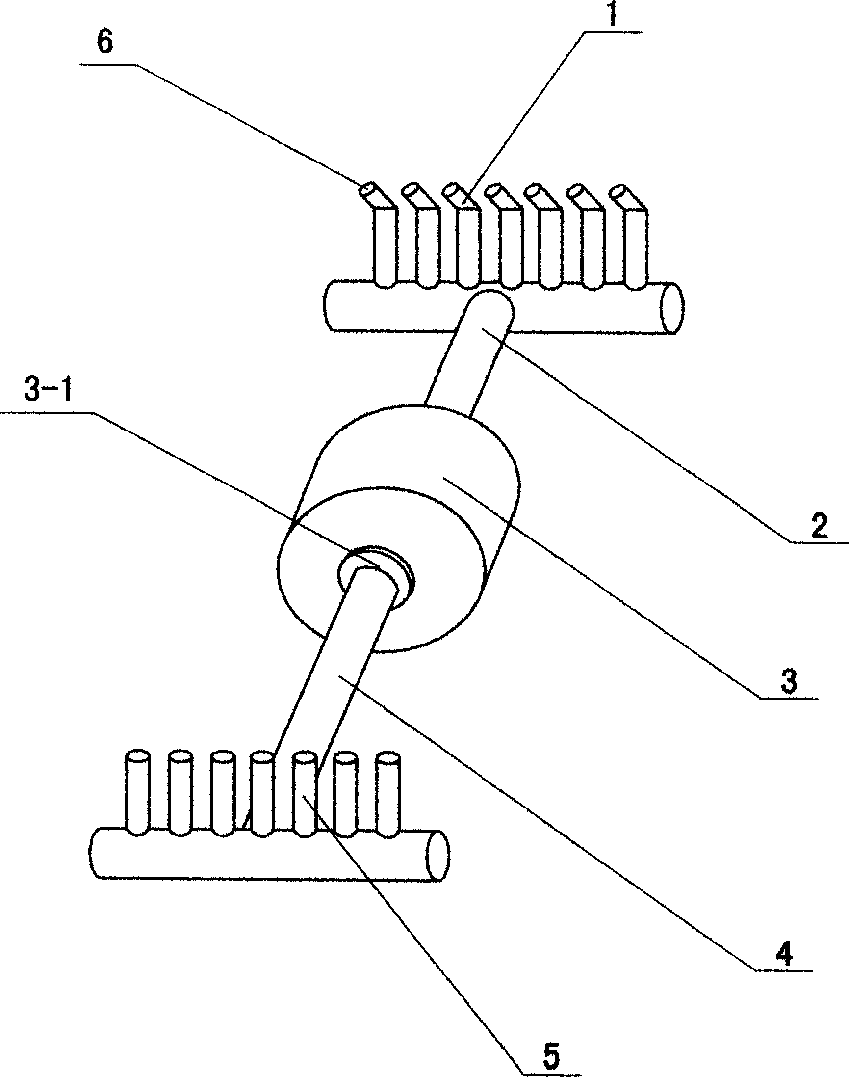 An ocean wave type water current circulating mode for bathtub