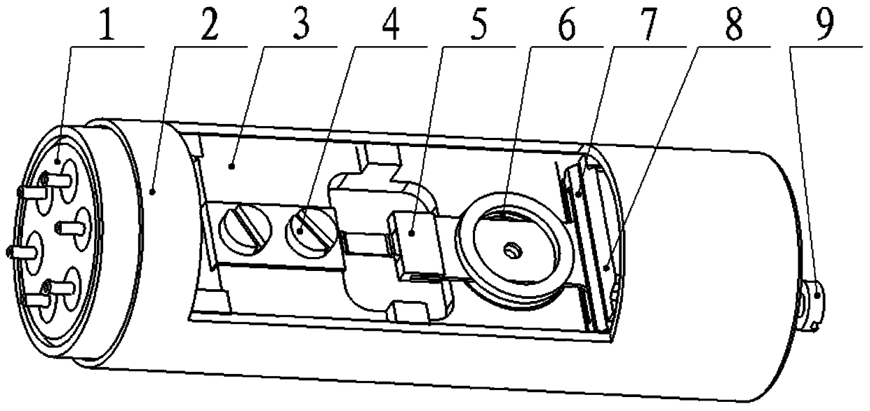 A metal flexible accelerometer