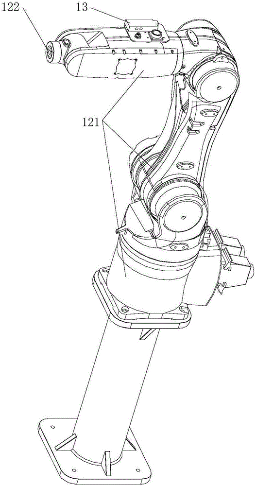 Mainboard automatic picking and placing device and method and FCT device