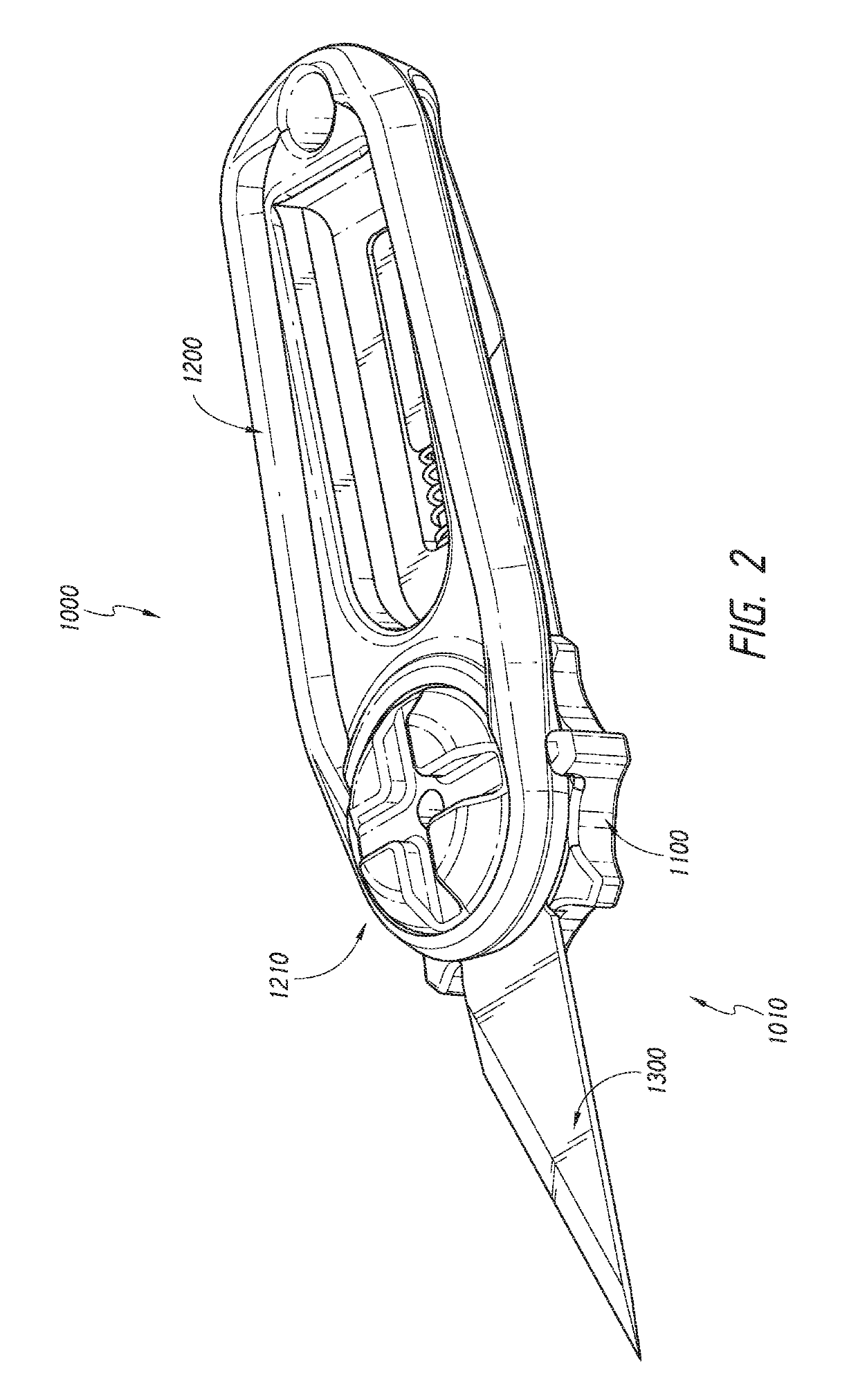 Folding knife with replaceable blade and locking mechanism