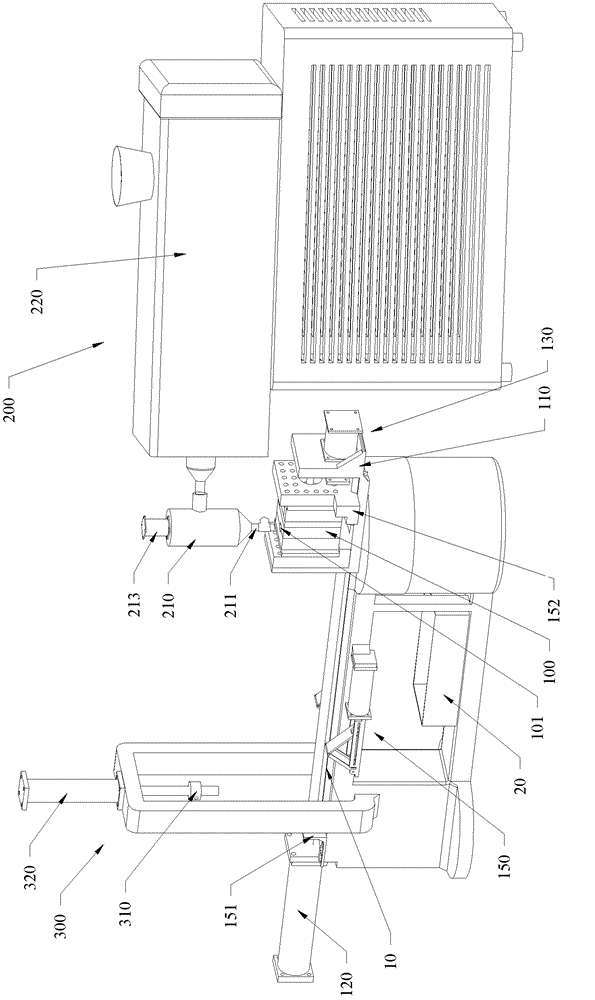 Automatic extruding and compressing equipment for plastic product