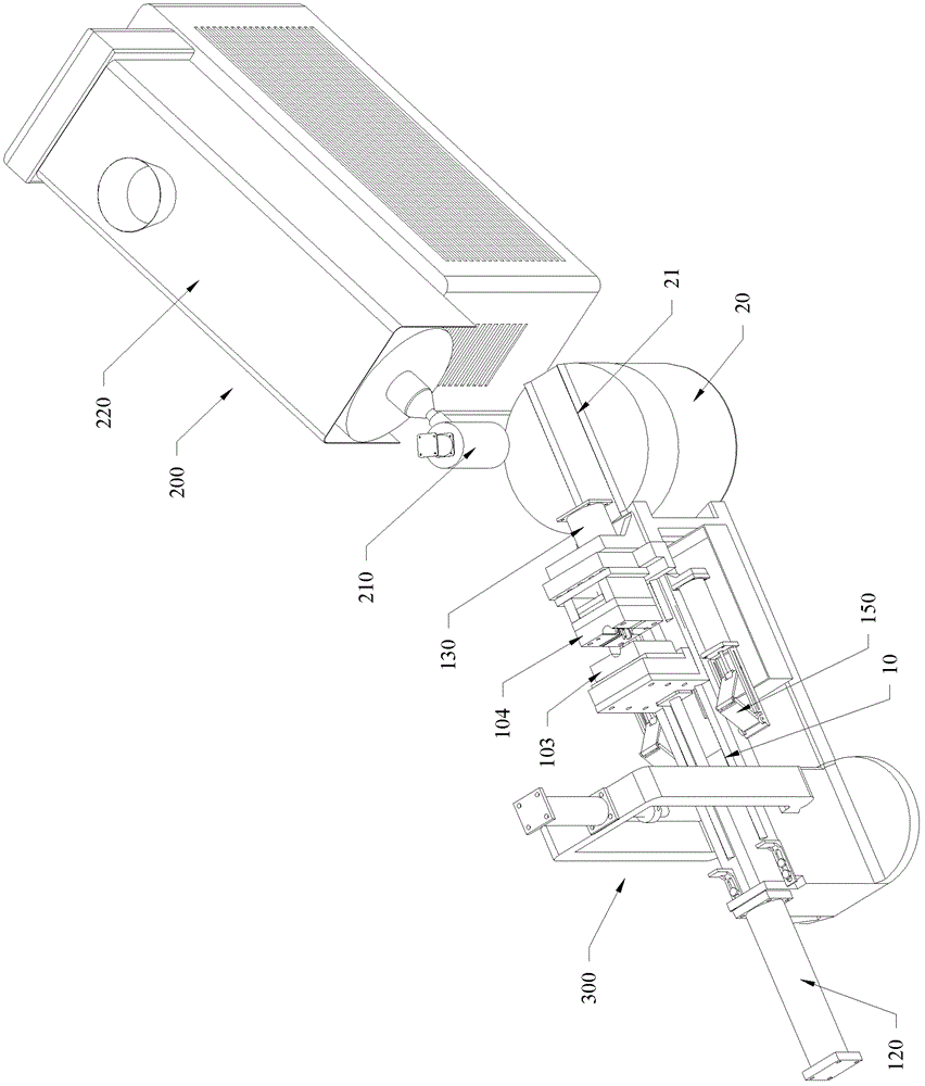 Automatic extruding and compressing equipment for plastic product