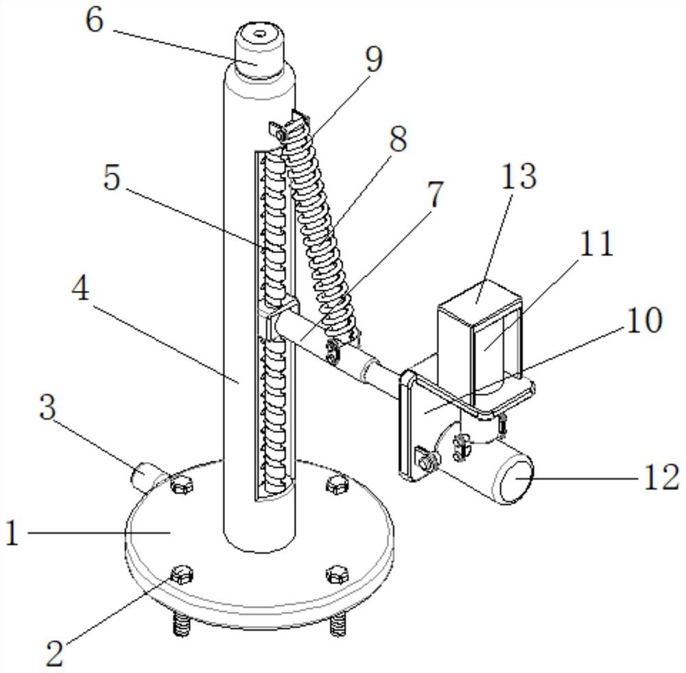 Wind power generation position-adjustable Internet of Things sensor