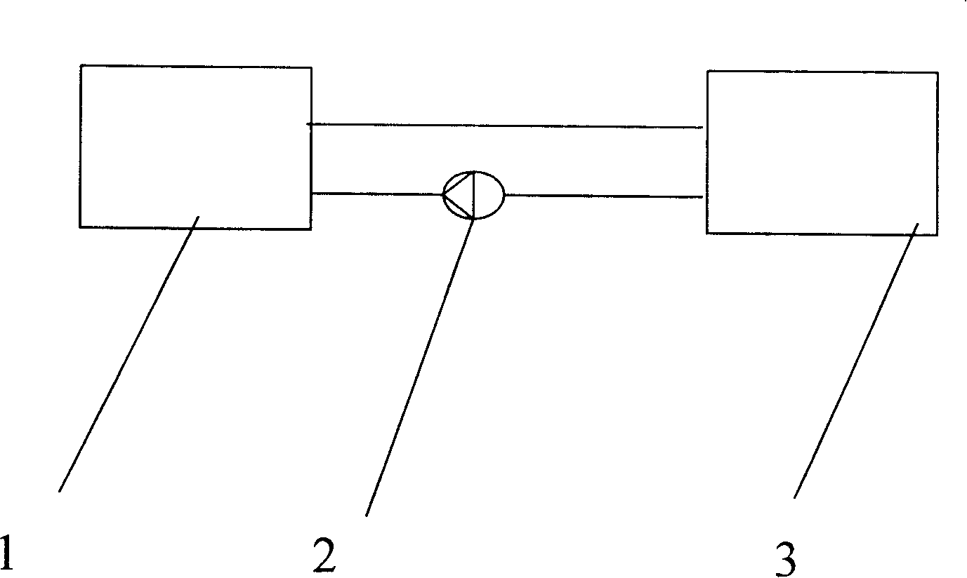 Heat pump system for preparing hot water by utilizing waste heat of elevator machine room