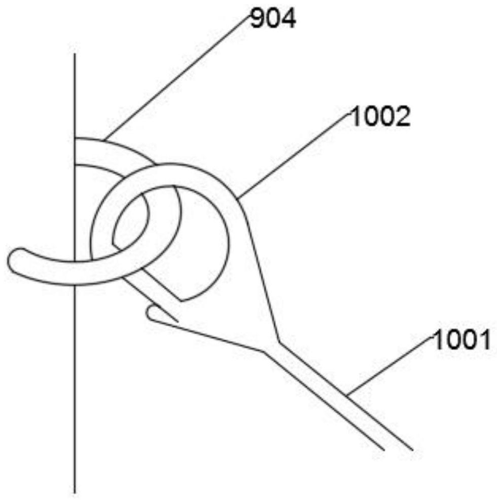 Drying device for metal material processing