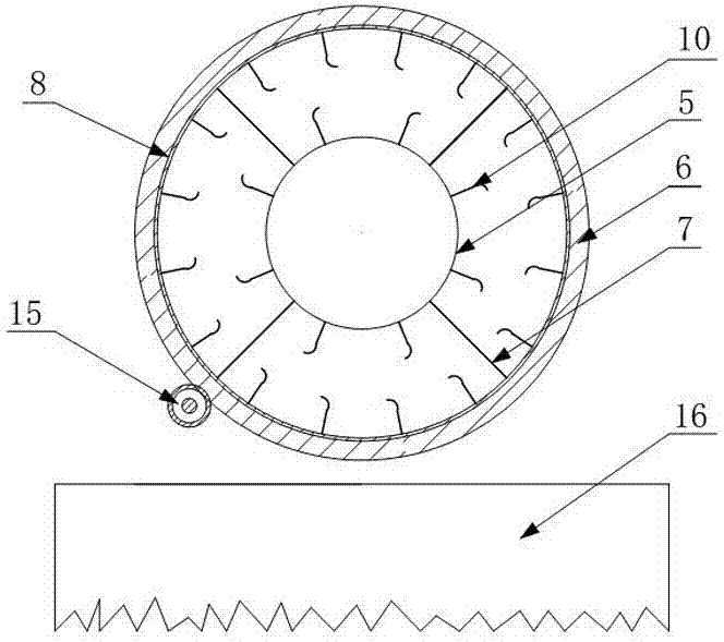 Biological sludge drying and incineration cycle treatment method and complete set of equipment