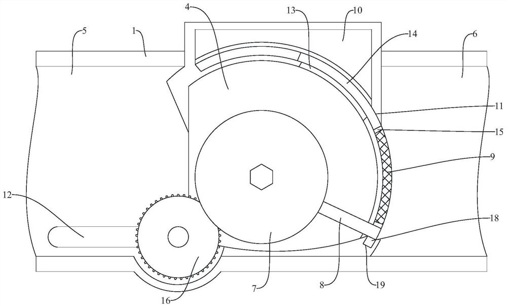 Ultraviolet air purification equipment with rotary reverse removal mechanism