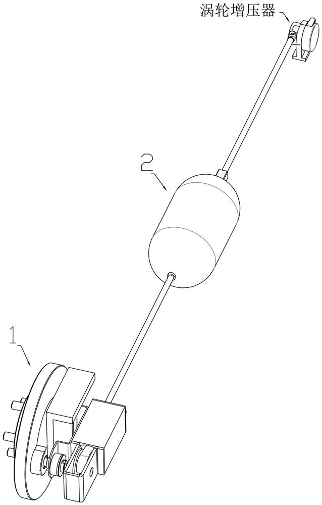 A system that utilizes regenerative braking force to assist engine air intake